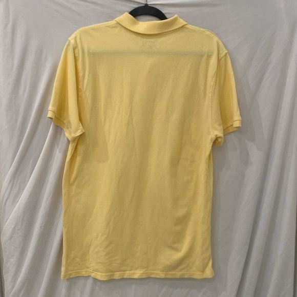 J. Crew Vintage Polo Men's Short Sleeve Cotton Size large yellow - Picture 4 of 5
